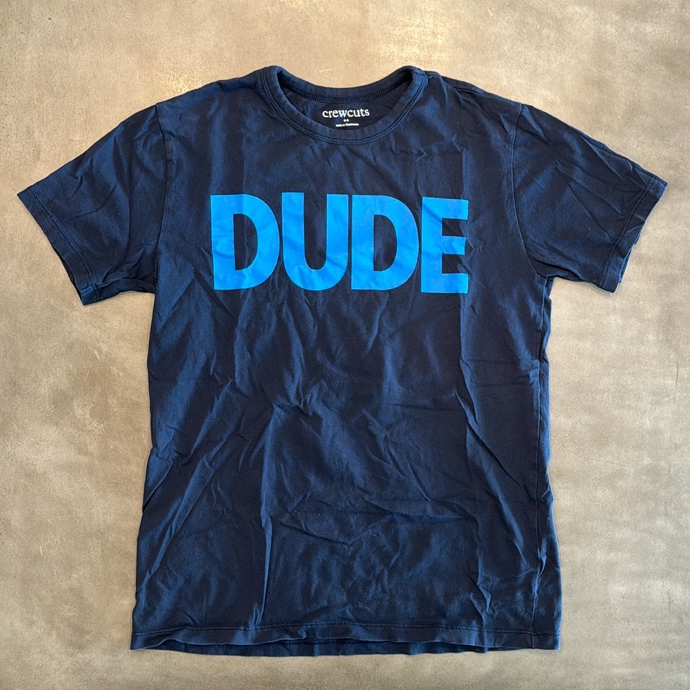 Scoopneck boys T-shirt Jcrew